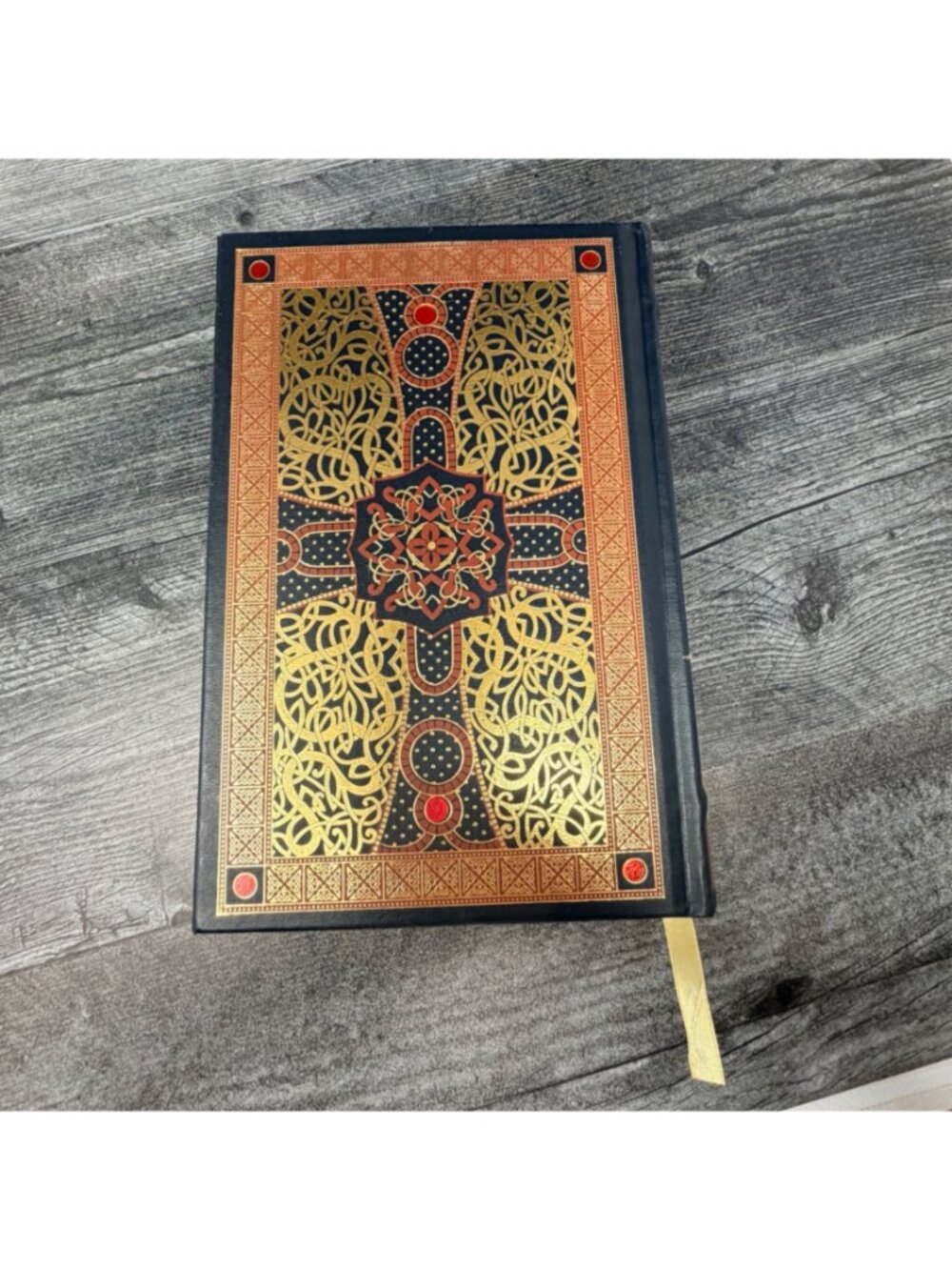 Barnes & Noble Collectible Classics King James Version Family Holy Bible ORNATE - Picture 2 of 12